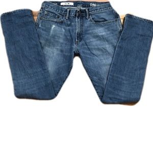 Gap jeans size 33W 34 inseam 100% cotton